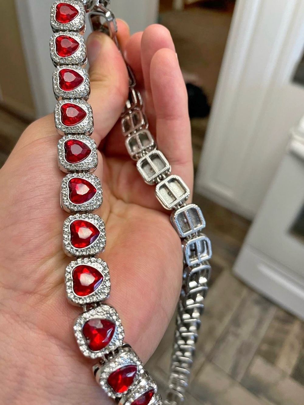 Red Heart Moissanite Jewelry - Unisex